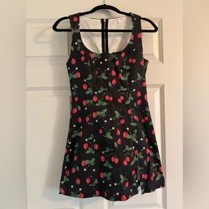 Women’s Strawberry Print Dress